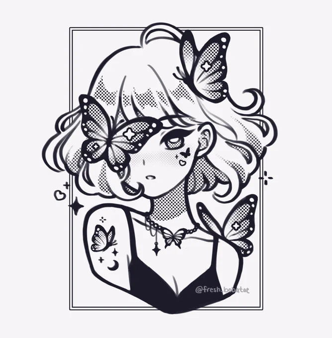 Butterfly girlies 🥰🖤 