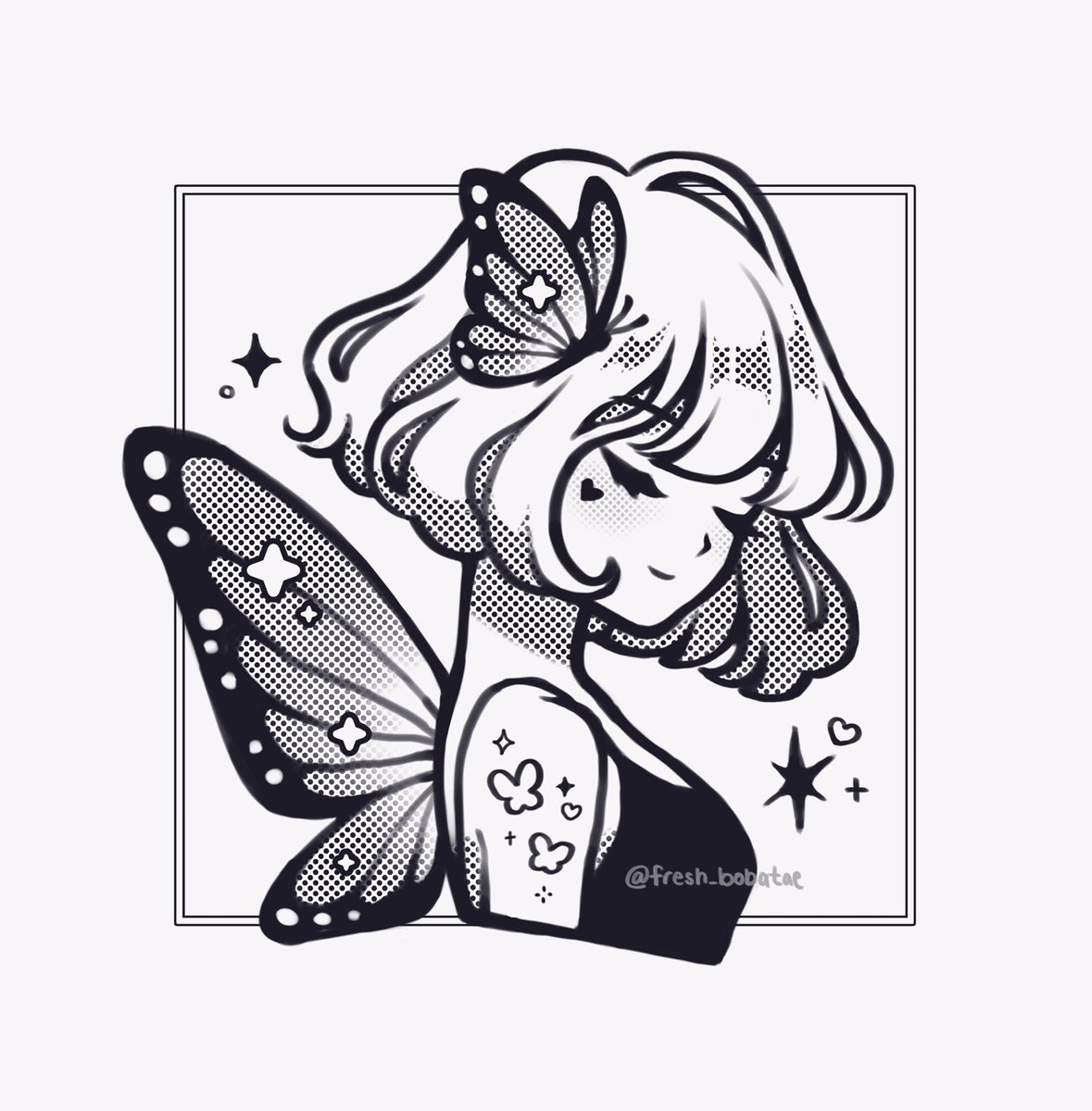 Butterfly girlies 🥰🖤 