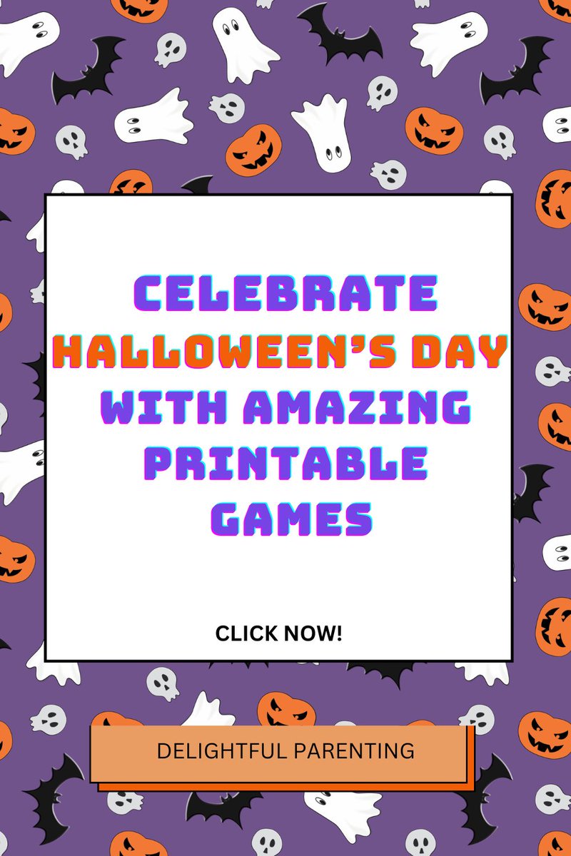 Celebrate Halloween's Day with Printable Games for adults and kids both, click to buy now-

shrsl.com/48oev

@bloggingbees @JadeNWright__ @momkidlife