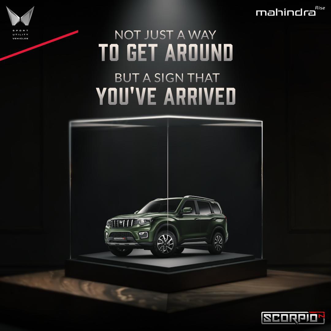 Mahindra Scorpio tweet media