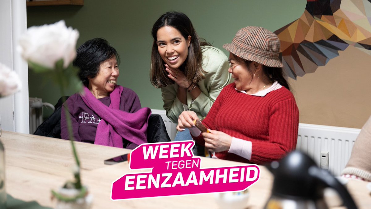 Tot en met 4 oktober 2023 is het de Week tegen de Eenzaamheid

In deze week worden verschillende activiteiten in de regio georganiseerd. Ben jij erbij? Bekijk hier het programma per gemeente:  bit.ly/3t8iYfa

#eentegeneenzaamheid #weektegeneenzaamheid #omkijkennaarelkaar