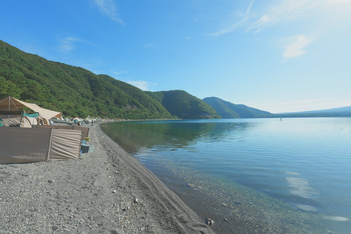 IronCouple3000's tweet photo. #浩庵キャンプ場 
娘のりゃーちゃんを連れていけました🎵
#本栖湖
#富士山 
#ベビーキャンプ https://t.co/pFFa9uNWUA