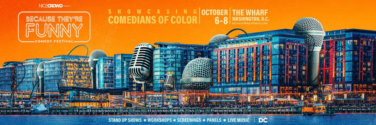 Its almost showtime! Have you got your tickets? Don’t miss us performing live on The Wharf on October 6th, 10:30pm at Pearl Street Warehouse.  Tickets on sale now in bio! @becausetheyrefunny #becausetheyrefunny 
#ThePeoplesBand #FromTheStreetsToTheStage #Comedians #Dc #LiveBand
