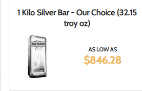 CryptoLifer33's tweet photo. You have 1000 USD  are you buying 1 kilo of Silver? or 1k of #Bitcoin https://t.co/6HI0xSWLhx