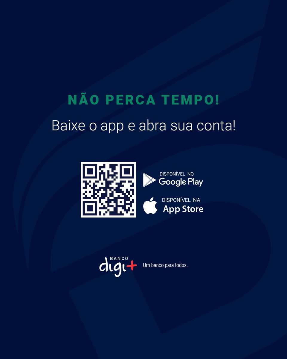 Bancodigimais's tweet photo. São tantos benefícios que nem da para acreditar! 🤩

Baixe o App e abra sua conta agora!

#digimais #bancodigimais #bancodigital #bancoonline #appdigimais #baixarapp #banco #contadigital #rendimento #financeiro #bancoparatodos https://t.co/GYVlBavRRW