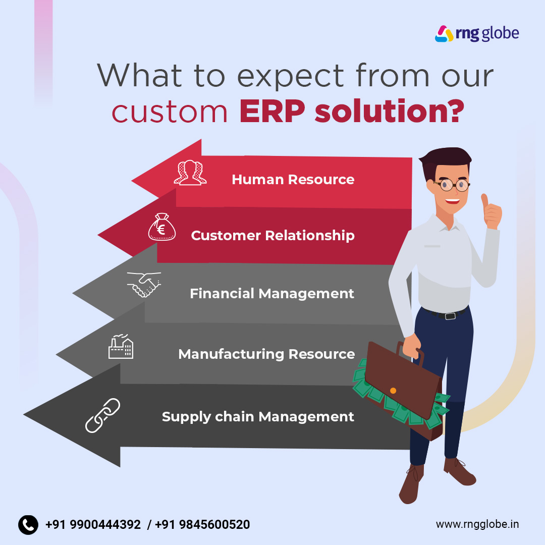 rngglobeTech's tweet image. What to expect from our custom ERP solution?
Call to find out more +91 9900444392 / +91 9845600520
For more information please visit rngglobe.in
#website #webdevelopment #webappdeveloper #design #rng #rngglobe #rngglobestudio #rngglobebangalore #rng_globe #CRM