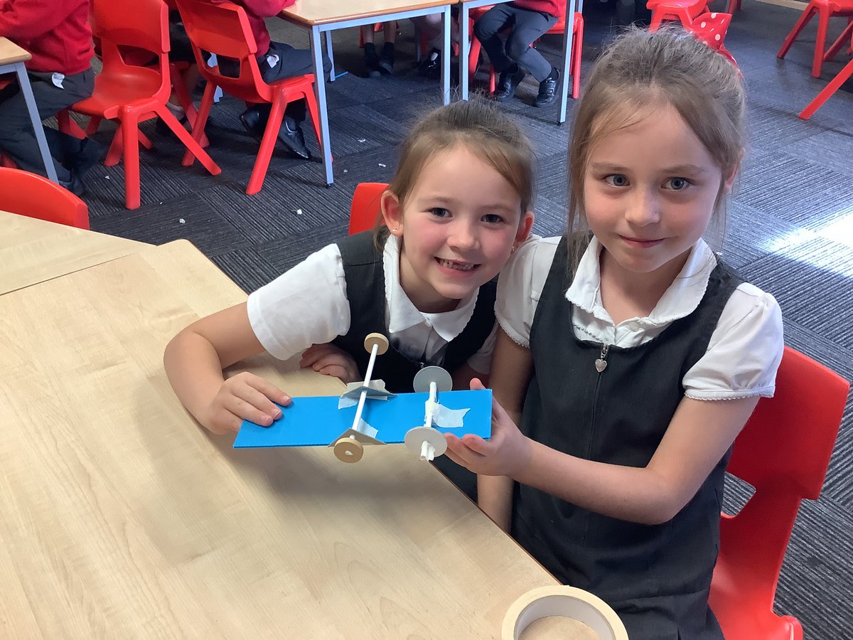 StPhilipsY2A's tweet photo. This week in DT we have been making fixed and free axles. We have practised attaching these to a chassis as a mock up of our design. #teamstphilips @StPhilipCEAP https://t.co/ToLGoAO1Wt