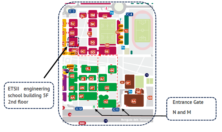 PRO-VE 2023 will take place at Vera Campus of the Universitat Politècnica de València (UPV) at the ETSII engineering school from 27th to 29th September 2023.

Address: ETSII-UPV, Camino de Vera s/n, building 5F 46022, Valencia (Spain)

Check out below for further indications!