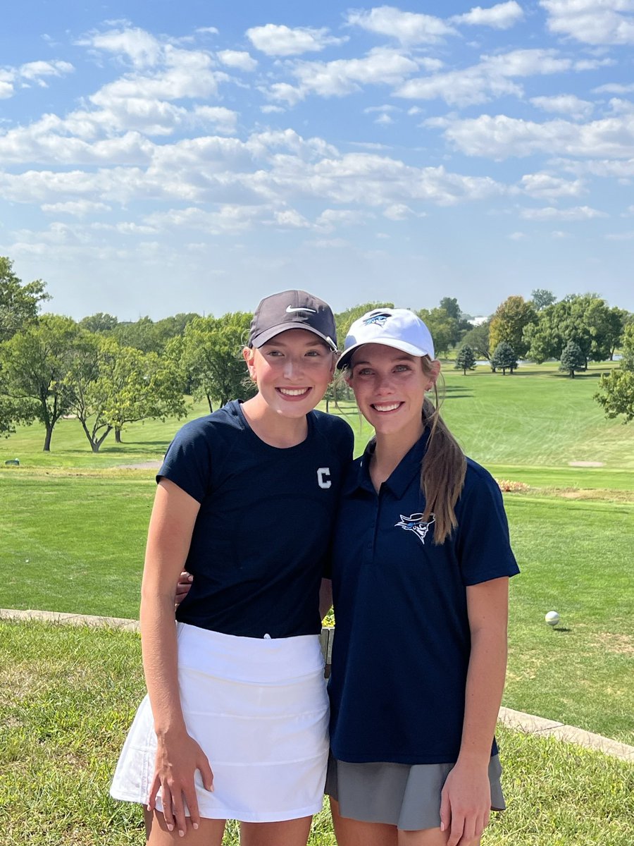 <a href="/maddieelewis1/">Maddie Lewis</a> &amp; <a href="/brooklynncurrin/">Brooklynn Amy Currin</a> playing in the Hastings Invite today &amp; tomorrow ❤️⛳️ #RollCards Follow along on the Golf Genius app code BRONCOFALL23