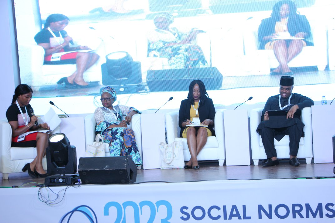 SFHNigeria's tweet photo. #HappeningNow
Panel Discussion on "Future of Health Care in Nigeria; Adapting to Evolving Needs of health consumer" featuring SFH's Roselyn Odey, Aisha Dadi and Yusuf Dayyabu.
@a360nigeria #2023SocialNormsConference #NormsShifting