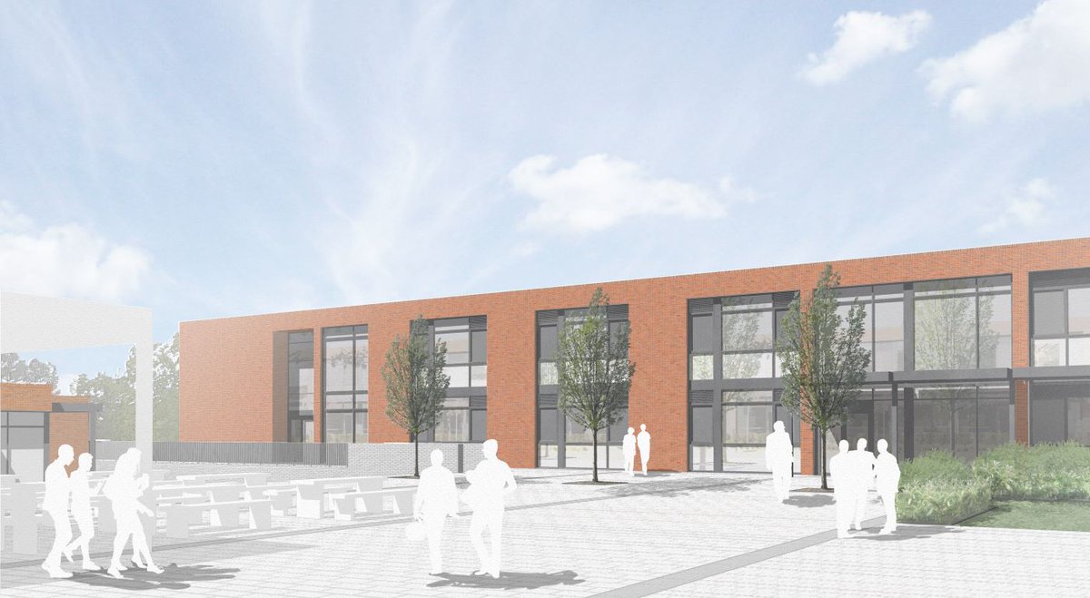 hantsconnect's tweet photo. A £9million expansion of Oakmoor School in #Bordon will enable an additional 300 students to attend in future, and also pave the way for  new ICT, science and art classrooms and a relocated special educational needs resource base.  More details here 👉 https://t.co/g7aJPDZhlZ https://t.co/8gSYsmOoAz