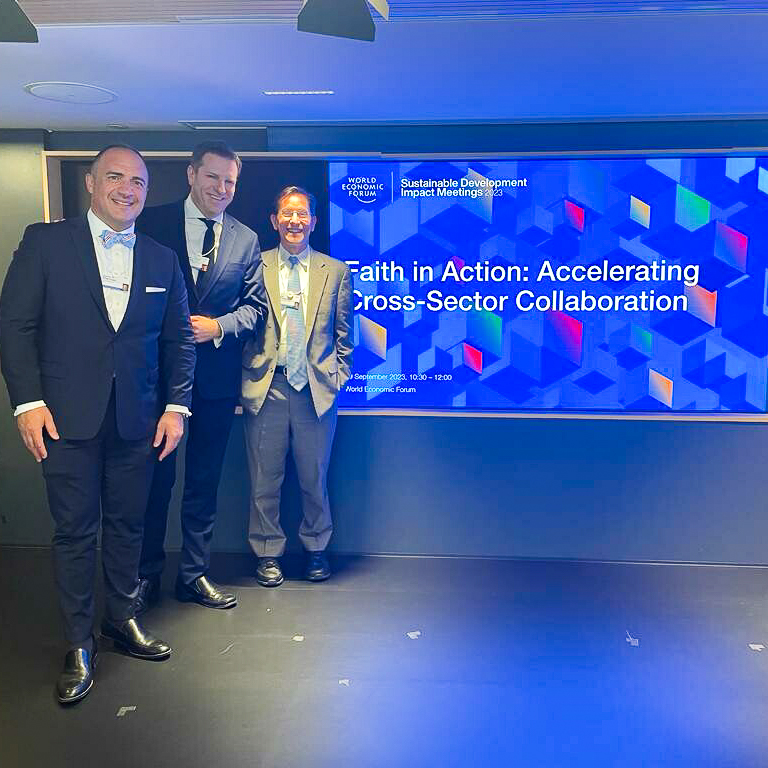 Great to be in NYC last week. It was inspiring to hear more about WEF's Faith in Action work. Thank you, Mark Vlasic! #FAMI #UNGA #WEF
