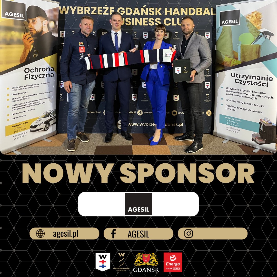 Mamy przyjemność ogłosić, że firma Agesil dołącza do grona sponsorów naszego klubu!🤝

Z pełną ofertą zapoznasz się tutaj ⤵️
agesil.pl

Całość przeczytasz na naszej stronie www:
wybrzeze-gdansk.pl/w/agesil-nowym…