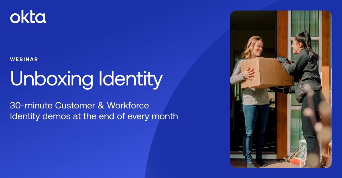 Building secure logins or connecting your employees has never been easier. 🧘‍♀️ Catch our 30-minute demo webinars on Okta's Customer and Workforce Identity Clouds this Tuesday and Wednesday. 🌐 Register here: bit.ly/45WPUWp