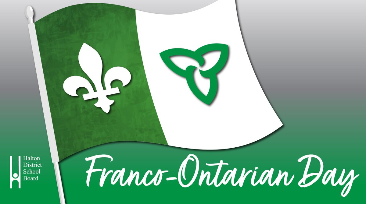 Did you know that Ontario is home to Canada’s largest Francophone community outside of Quebec? On Franco-Ontarian Day, the #HDSB recognizes and celebrates Ontario’s vibrant Francophone history. Bonne Journée des Franco-Ontariens! Happy Franco-Ontarian Day!