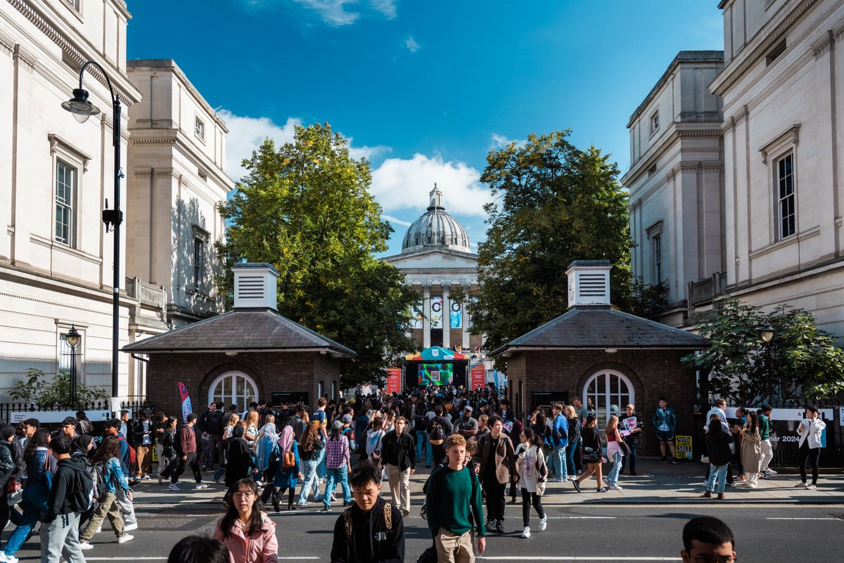 Today marks the start of our 2023-24 academic year and we are so happy to see so many of you on campus!

We want to wish all our new students a warm welcome to UCL, and for many of you, to London 🇬🇧

To our returning students, it’s great to have you back again! 👋

#WelcomeToUCL