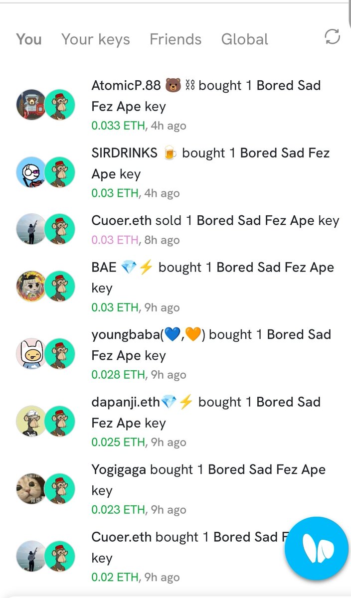 FezApe's tweet photo. My #frientech key is pumping🥳
https://t.co/sSbWEW6XuO
If you are not in here are some codes:
ft-it847jl2
ft-h1lc0lh1
ft-1nnzil92 https://t.co/ArUZvUSbxc