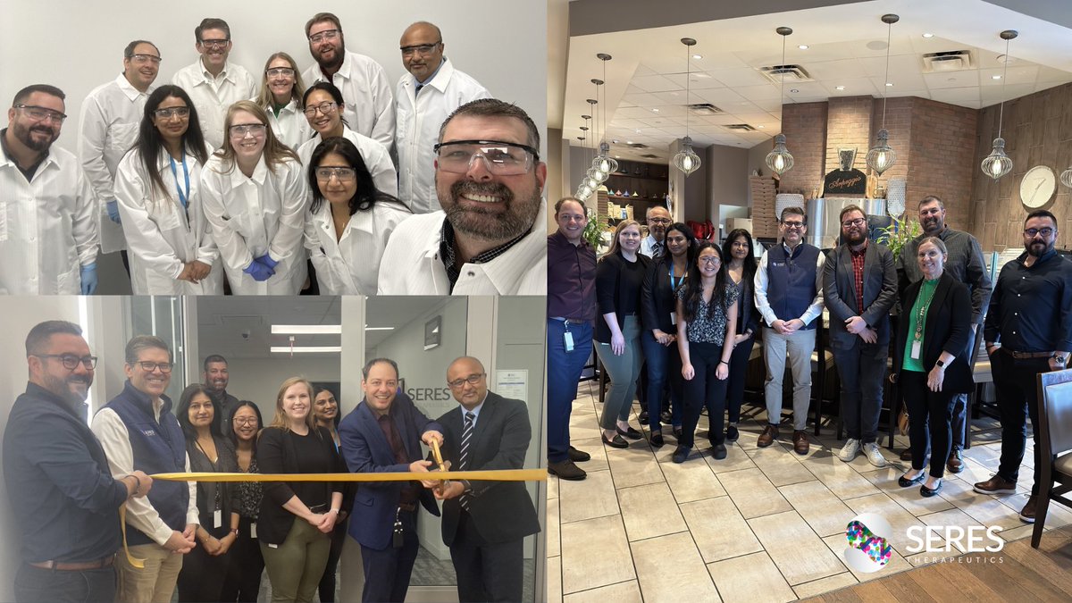 We’re #SeresProud to celebrate the grand opening of our new CLIA lab with a ribbon-cutting ceremony in Lower Gwynedd, Pa. This new donor screening facility will allow us to continue our mission to transform patients’ lives by revolutionizing #microbiome therapeutics.