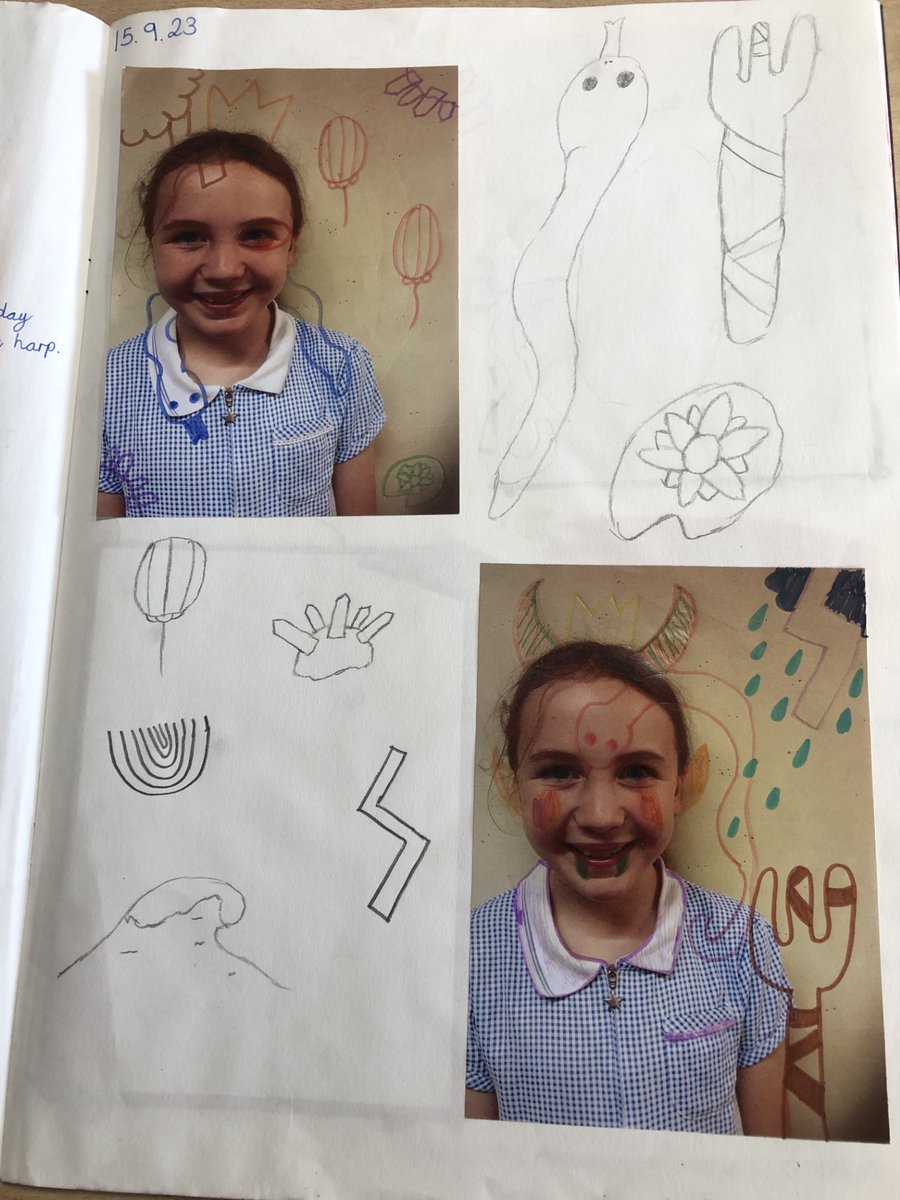 NewburghPrimary's tweet photo. Year 5 demonstrated their knowledge on the artist Victoria Topping and sketched out ideas for their self-portrait as a Greek God or Goddess.
Children used photos and drawing media to create multiple design.
Great art work Year 5!🎨
#NPS #NPSart https://t.co/M0ts0ivxNH