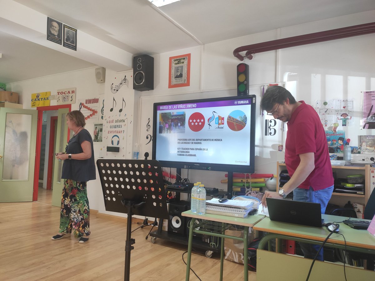 Arranca el curso 2023/24 con el nuevo reto de YAMAHA CLASSBAND. Super Motivados!!!!! <a href="/dapromu/">David G.</a> <a href="/educarioja/">Educación La Rioja</a> @ceiplasgaunas