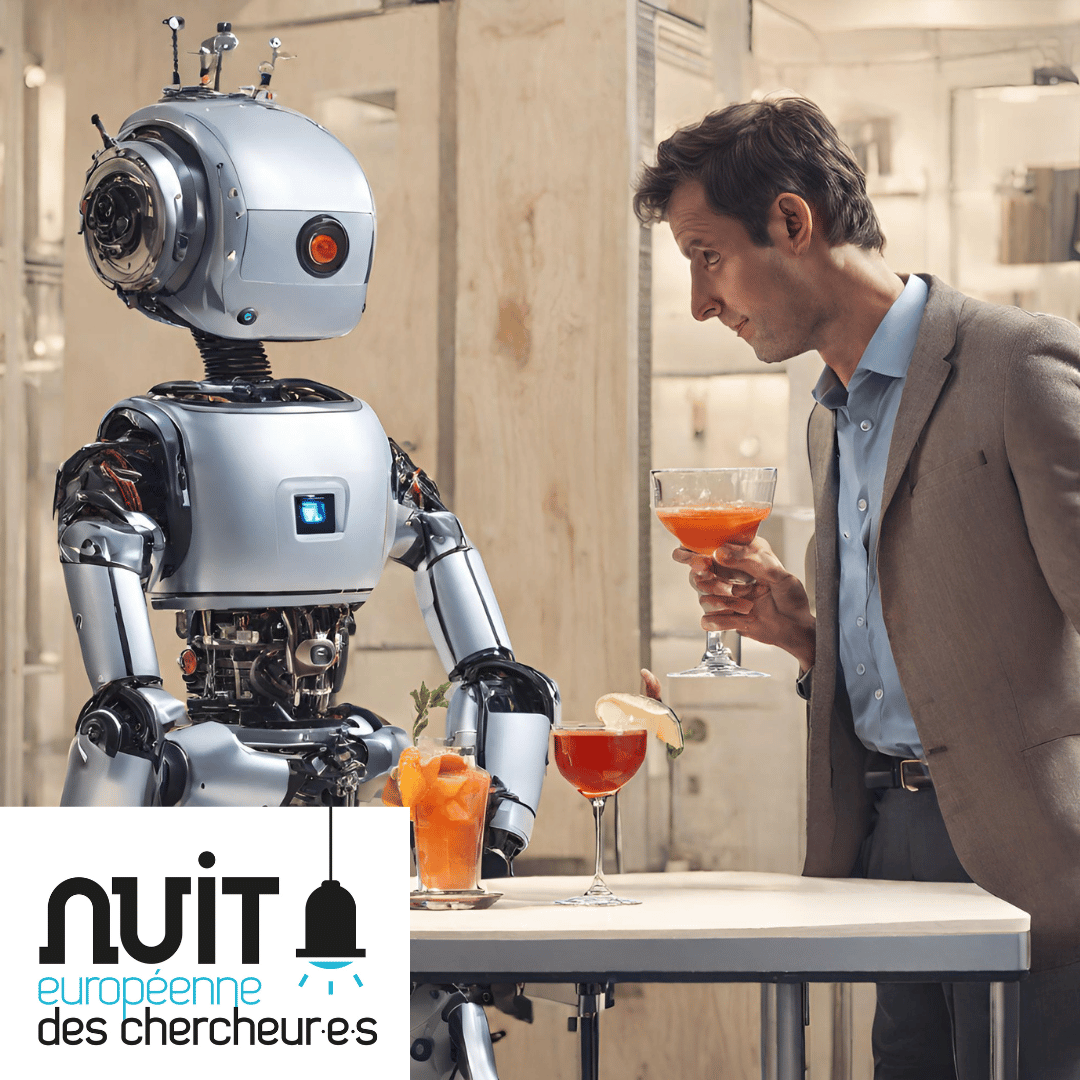 CultureSci's tweet photo. L'#IA fait parler d'elle dans les #labos! 🤖

Dans le cadre des actions prémices à la @NuitChercheurs·es, rejoignez 3 d'entre eux le 27/09 à la Station P0 à Metz @Crous_Lorraine  @Univ_Lorraine, et découvrez l'IA en recherche, le temps d'un apéritif !

ℹ️ https://t.co/OiRdMoSMSt https://t.co/Ll3NVjwetD