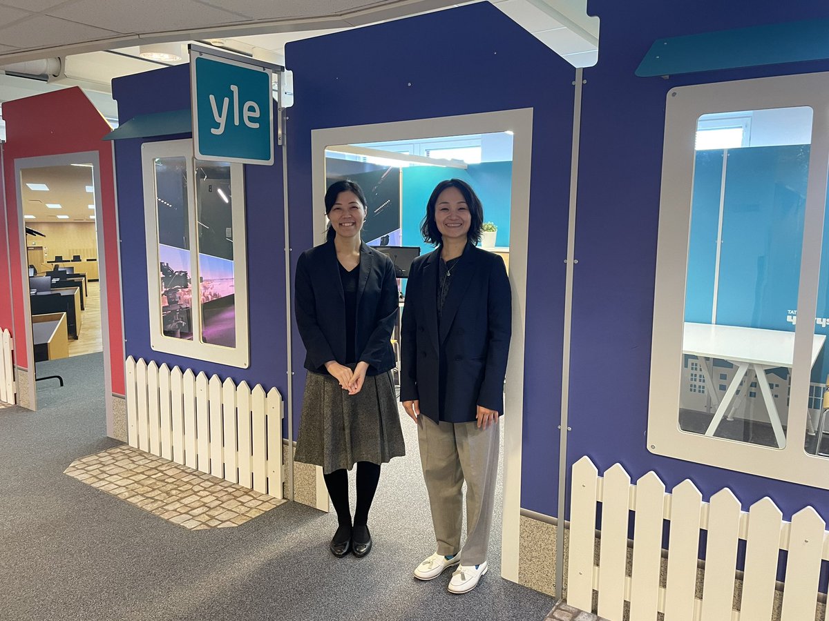 Tänään saimme kunnian keskustella suomalaisesta koulutuksesta japanilaisten vieraidemme kanssa. Väestön ikärakenne, meidän ja heidän,  ja työvoiman tarpeet puhututtivat 
@NuortenNYT Yrityskylässä.