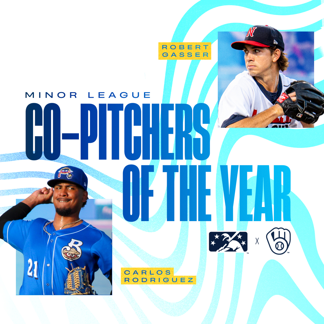 Milwaukee Brewers on X: Your 2022 Robin Yount Performance Award winners!  OF Jackson Chourio was named Player of the Year after he hit .288 with 20  HR, 75 RBI, 75 runs and