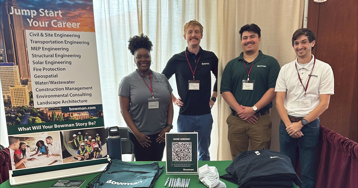 Hey there, Hokies! Bowman is at the <a href="/virginia_tech/">Virginia Tech</a>  career fair today. Swing by booth #803 to explore exciting career opportunities and discover why it’s better with Bowman.

#VTCareerFair #EngineeringJobOpportunities #TeamBowman #BetterWithBowman
