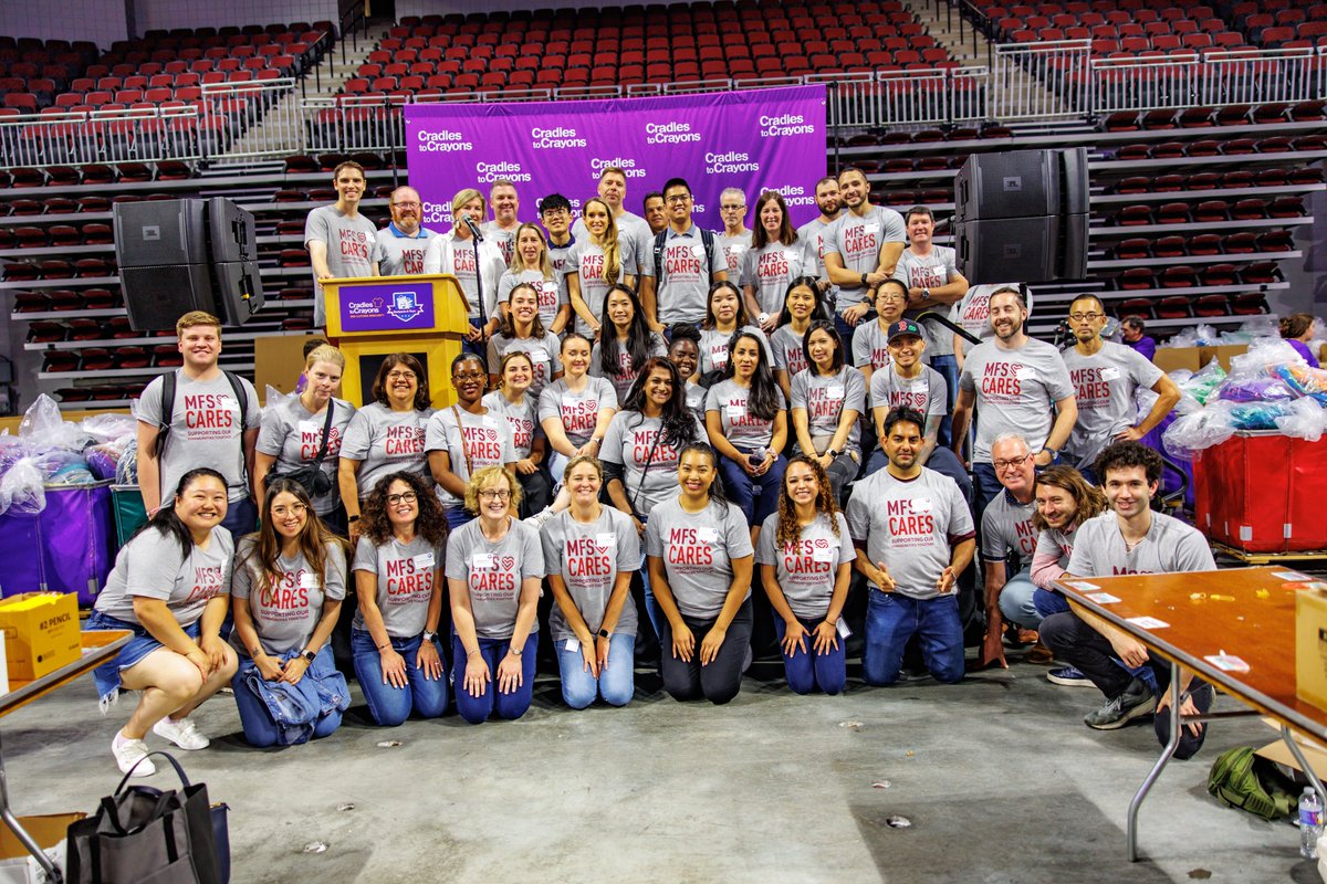 c2cboston's tweet image. Thank you to our #ReadyforLearning Platinum Supporter, MFS Investment Management (@followmfs).

With their support, we&apos;re providing 70,000 backpacks and thousands of other back-to-school essentials to children in need this year.

#supporter #backtoschool #cradlestocrayons