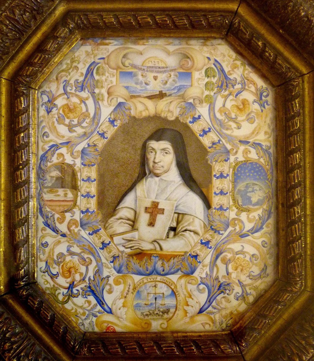 RichardTYoder1's tweet photo. On this day in 1609, Angélique Arnauld began the reform of Port-Royal by banning her lay family from entering the monastic enclosure. The “Journée du Guichet” is a landmark in the pre-history of #Jansenism. https://t.co/74M0wu5Qrc