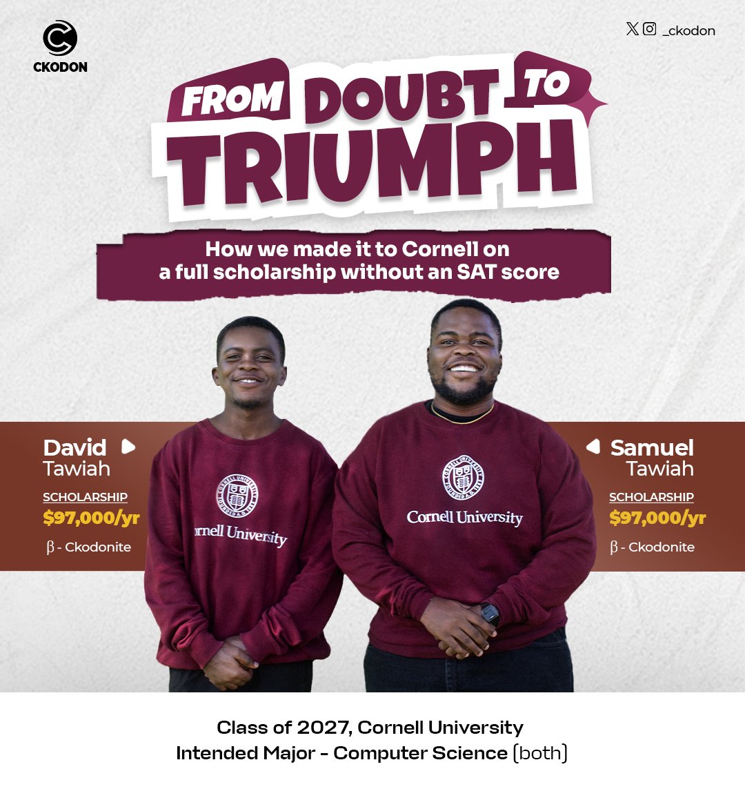 The impossibility, our specialty ampa! Making dreams reality
#CkodonDidIt
Help Support more dreams via the link  gofund.me/fab12b61