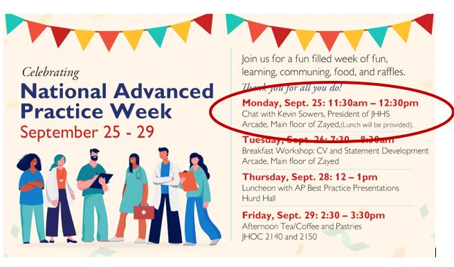 JHH Advanced Practice Providers tweet media