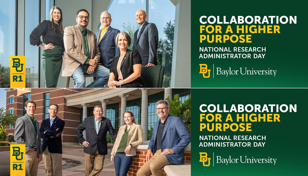 We’re celebrating the great research being done here at Baylor via social media, and with billboards like these all over DFW, Houston &amp; Waco. 🐻