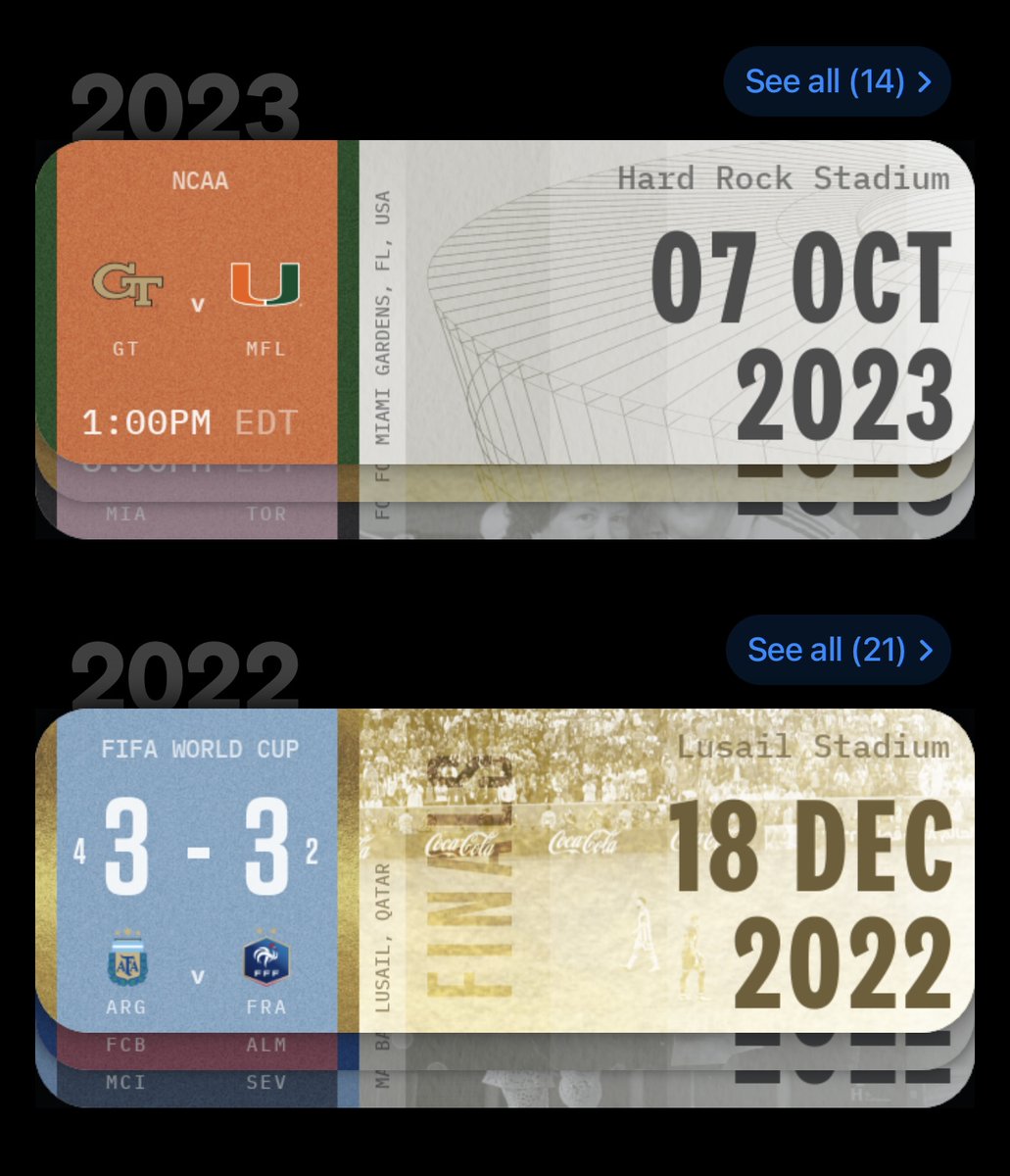 AC Momento (@acmomento) on Twitter photo We are growing faster than ever at <a href="/ACMomento/">AC Momento</a>, so for everyone who's new to the app, here's a quick intro on what we're all about:
Simply put, if you're a sports fan who likes going to games, chances are you will love Momento.
🧵 More in the thread below. We are growing faster than ever at <a href="/ACMomento/">AC Momento</a>, so for everyone who's new to the app, here's a quick intro on what we're all about:
Simply put, if you're a sports fan who likes going to games, chances are you will love Momento.
🧵 More in the thread below.