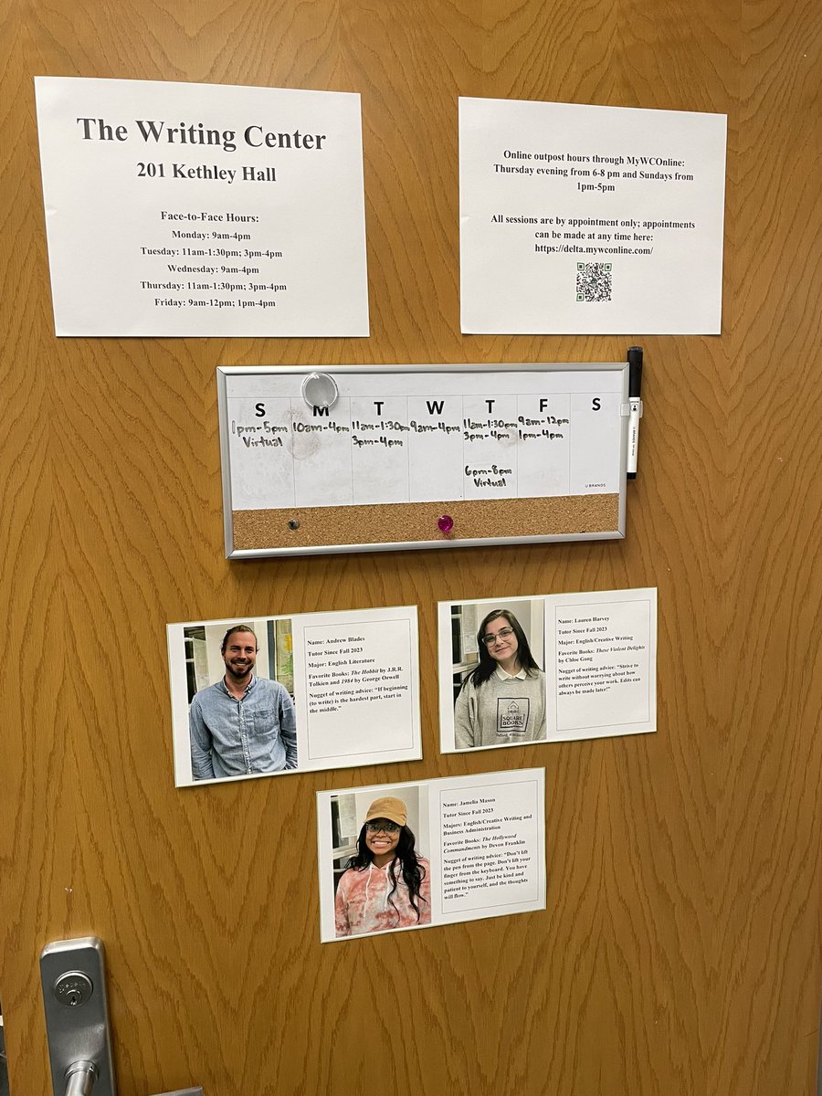 DeltaStateWC's tweet image. New semester, fresh door signs! Fall 2023 has been awesome so far, and we can’t wait to keep the fun times going. Come see us today!