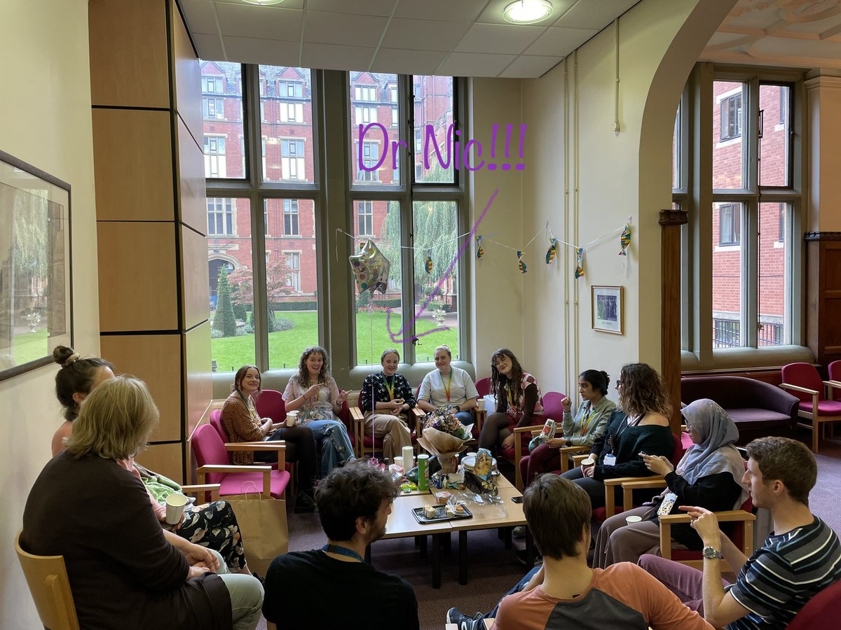 Congratulations superstar <a href="/carruthersnic/">Nicola Carruthers</a> - now DR. NIC!! smashed your viva today- huge thanks to <a href="/SNagarajanLab/">Dr. Sankari Nagarajan</a> and <a href="/a_tsakiridis/">Anestis Tsakiridis</a> for making the viva so enjoyable 🍾🥂🎉🥳👏🎓