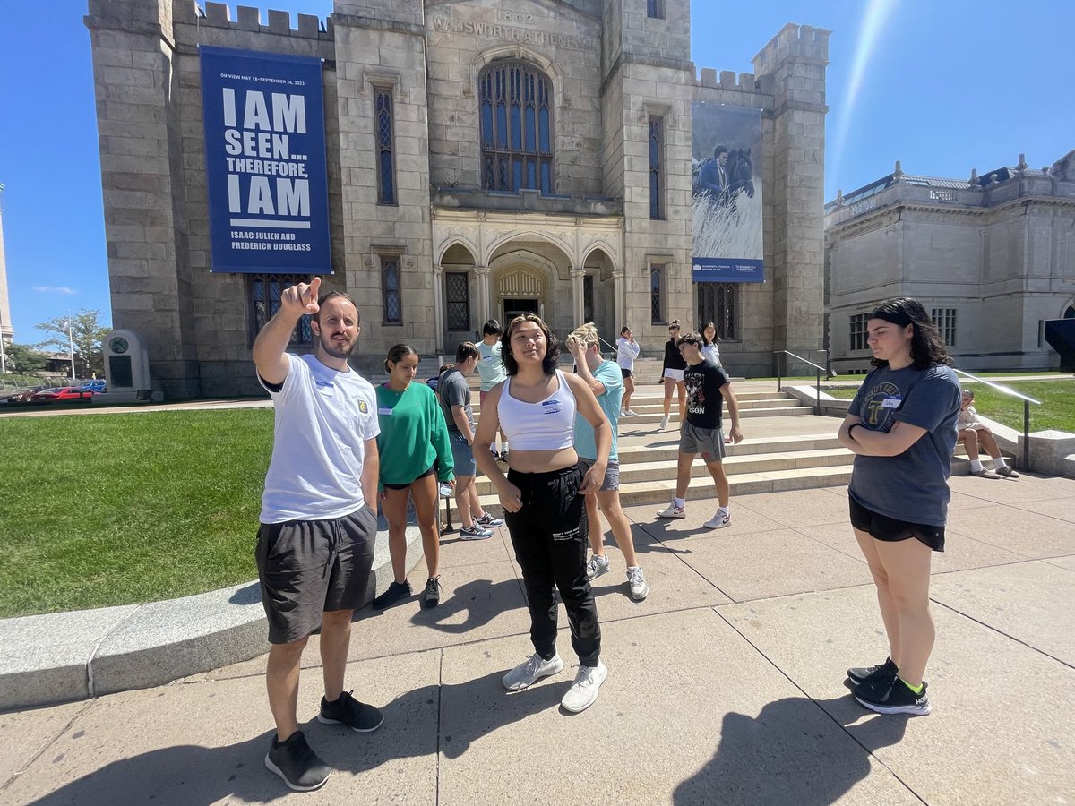 We had an incredible time showing first-year students all there is to love about Hartford with our Orientation Plus program, “Hartford is Home.” The students explored multiple neighborhoods, visited the Wadsworth Atheneum, and took a tour of the Legislative and Capitol Building.