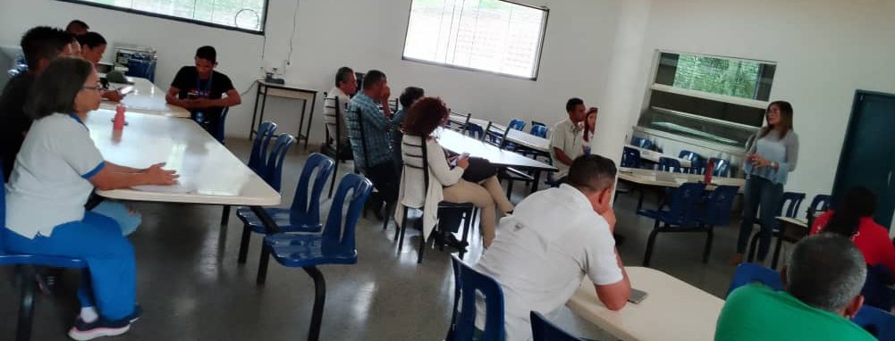 Se les orientó al personal docente de la sede y extensión Chivacoa acerca de los procesos académicos que se desarrollarán en el periodo 2-2023; donde se abordaron temas como el trabajo en el ambiente académico, presentación del calendario, proceso de evaluación y carga de notas.