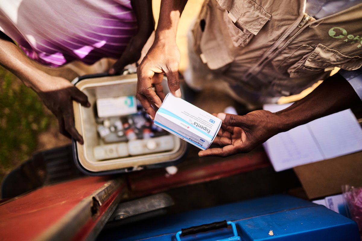 eHealth_africa's tweet photo. 🚚 Our mission is to ensure vaccines reach every child in need in the most challenging areas.

Our supply chain system makes this possible.

Stay tuned for Vaccine Direct Delivery updates this week. 

#ImmunizationDelivery
#VDDSokoto 
#WeareeHA https://t.co/dcYTUkWx06