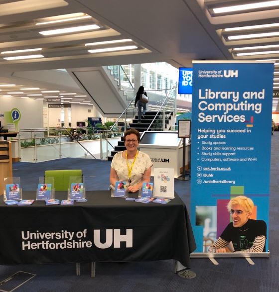 Uni of Herts Library tweet media