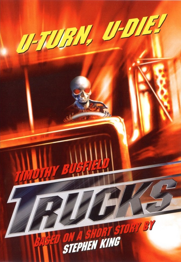 B_Renger's tweet photo. Focus "killer car" 7/7 🚘🔪
Trucks (1997)
aka "Les Camions de l'enfer"
☆☆☆☆
Un remake qui parvient à faire pire que l’original… c’est prodigieux !
✍️ https://t.co/cTsMxE7OD6
#Trucks #LesCamionsDeLenfer #StephenKing #MaximumOverdrive #MuscleCar #Film #Cinema #KillerCar https://t.co/AE4jO16ZlE