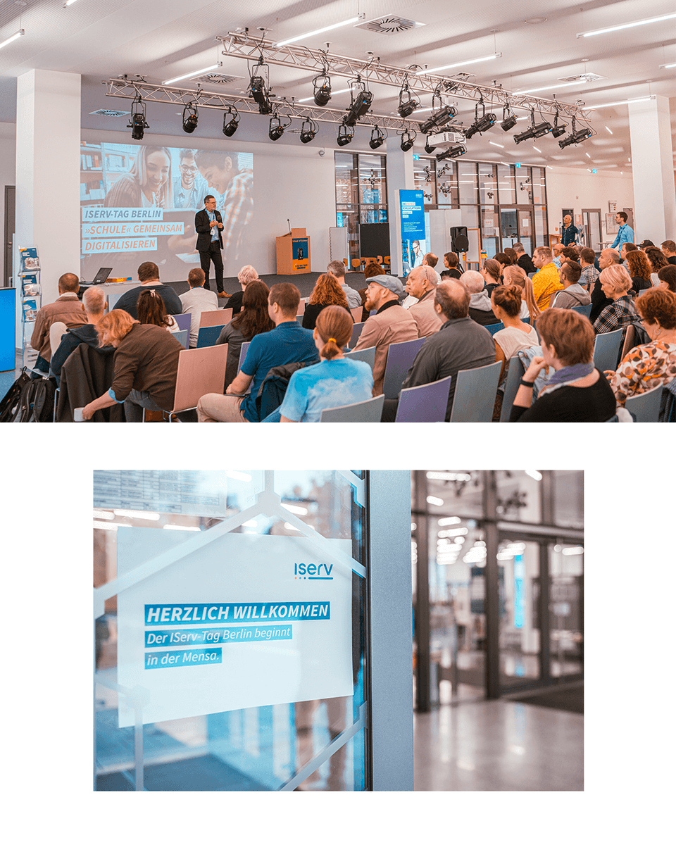 IServGmbH's tweet photo. Erfolgreicher #IServ-Tag in Berlin! 💪Über 120 TN, spannende Diskussionen zur #SchulDigitalisierung &amp; Aufnahme der Lise-Meitner-Schule ins IServ-Referenz-Netzwerk! 🎉Danke an alle Beteiligten! 👏 @westermann_news @goScobees @endooGmbH #twlz #digitaleschule https://t.co/OfUcWq7RGm