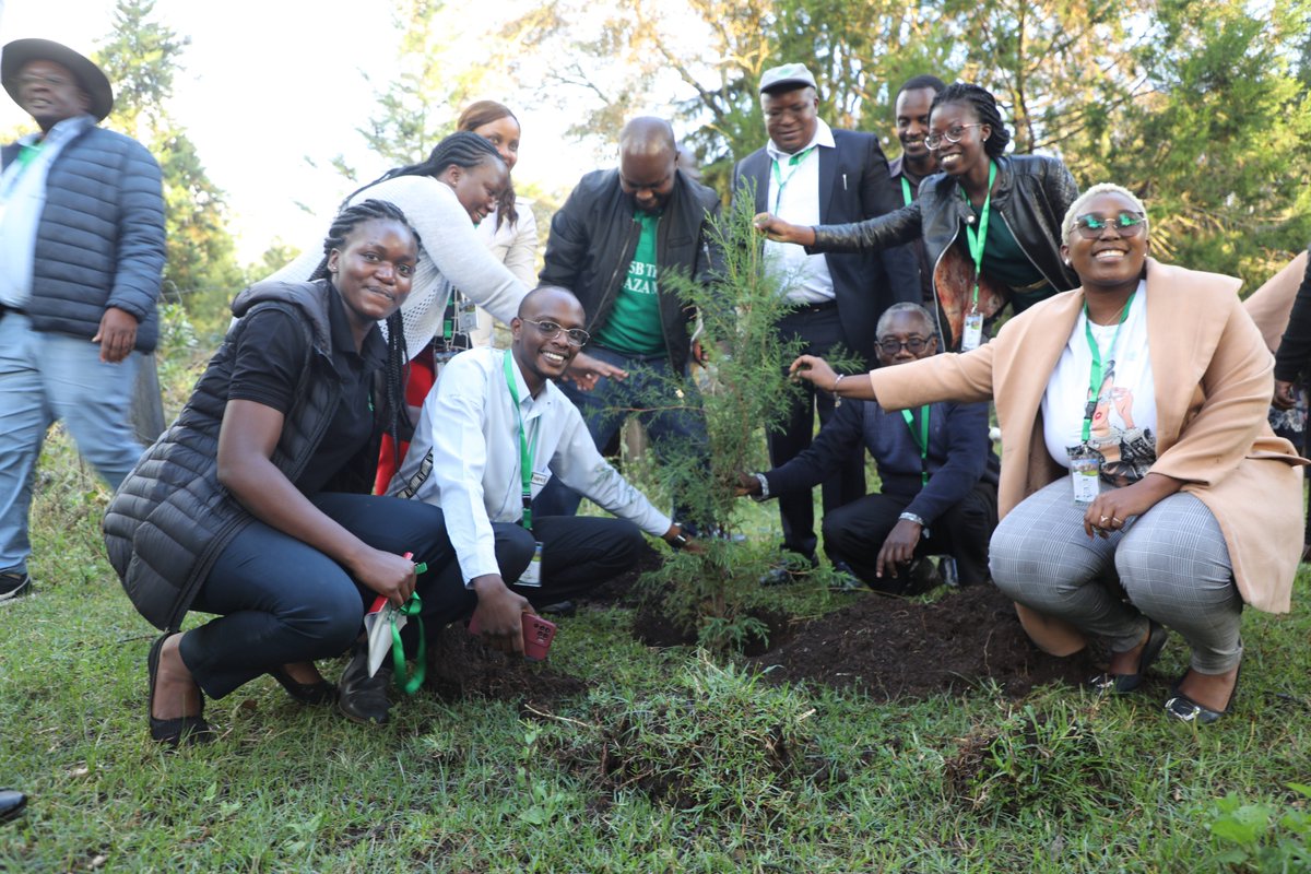 OVACAfrica's tweet photo. Embracing Our Collective Responsibility: As we bid adieu to the conference, we welcome a new chapter of environmental stewardship. Each tree represents our dedication to nurturing a sustainable future, where science and nature thrive hand in hand. https://t.co/xdQ05KpGhr