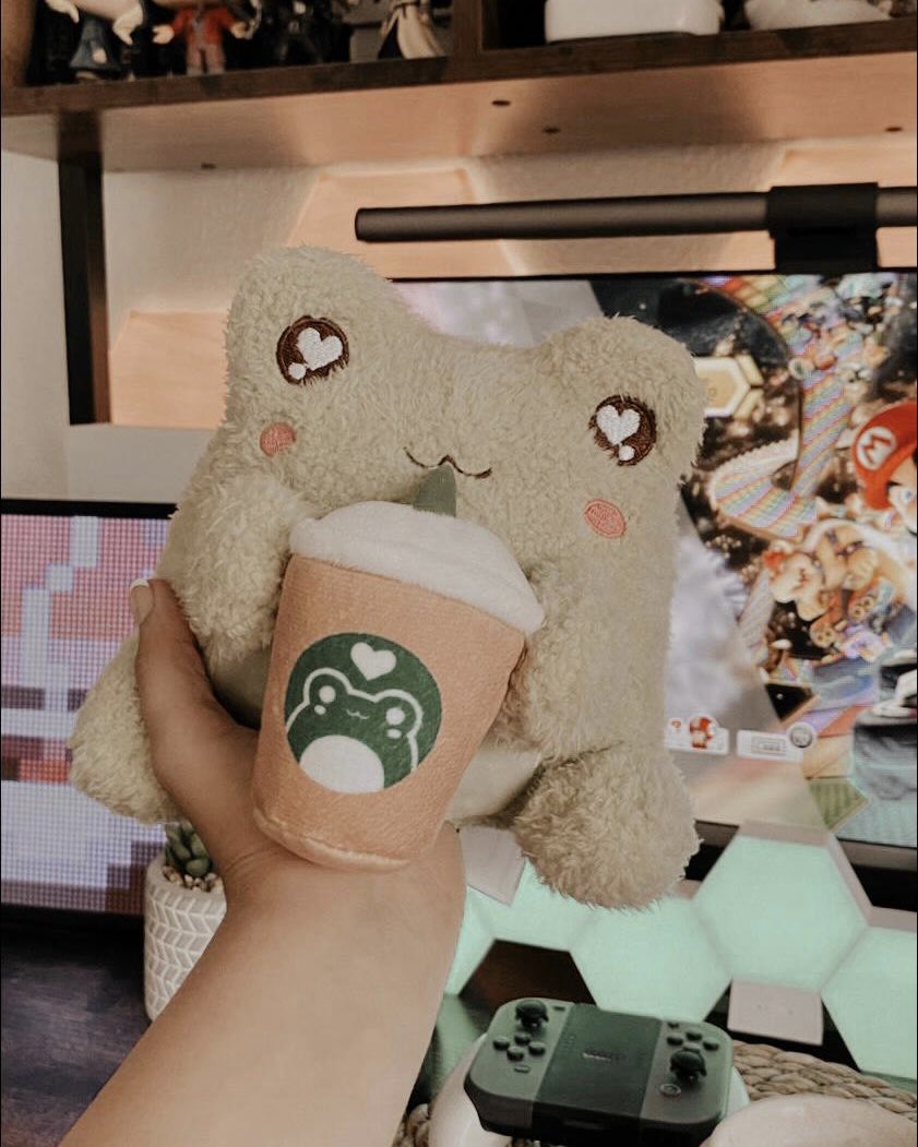 cozygamescorner's tweet photo. Just a coffee loving lil guy ☕️ #PlushGoals #gifted https://t.co/buMmSysjdA