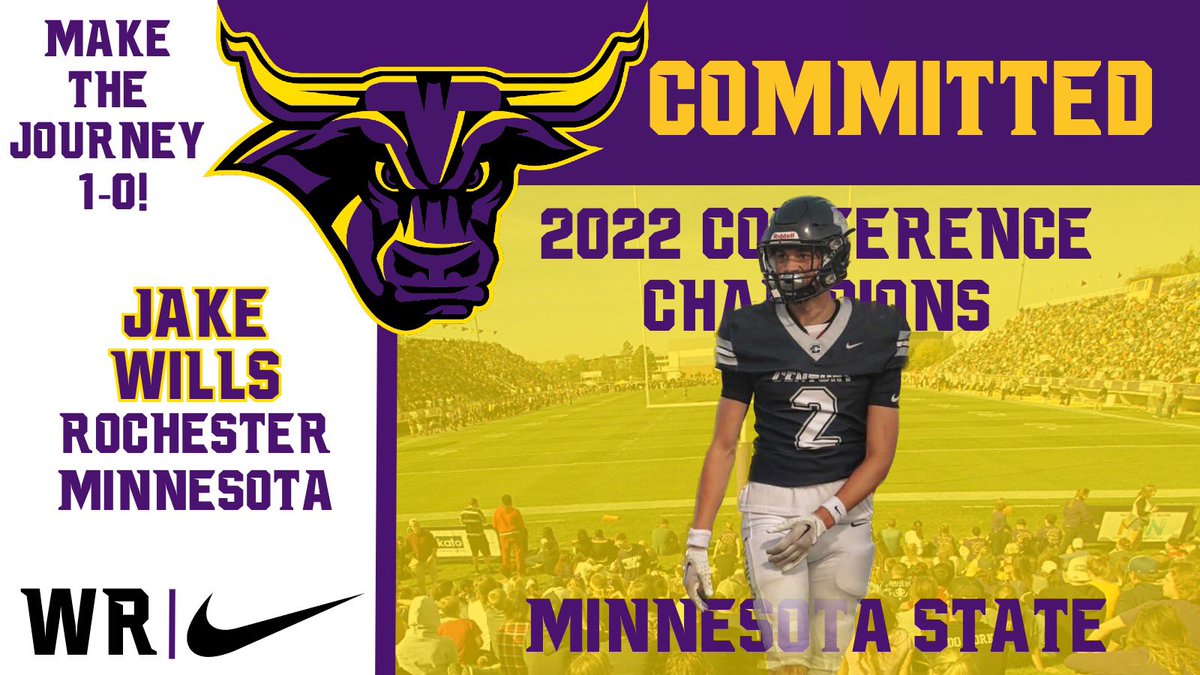 100% Committed!! 💜💛 #RollHerd #MavFam  
 <a href="/MinnStFootball/">Minnesota State Football</a> <a href="/CoachHJones/">Houston Jones</a> @hoffner_todd