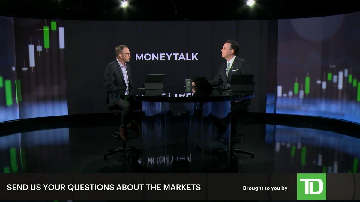 Today on MoneyTalk Live, bond yields are pushing higher as investors weigh the prospects of higher #InterestRates for longer. We discuss what it might mean for #markets with Justin Flowerday of <a href="/TDAM_Canada/">TD Asset Management</a>. Log into WebBroker at Noon ET. Brought to you by TD Direct Investing.