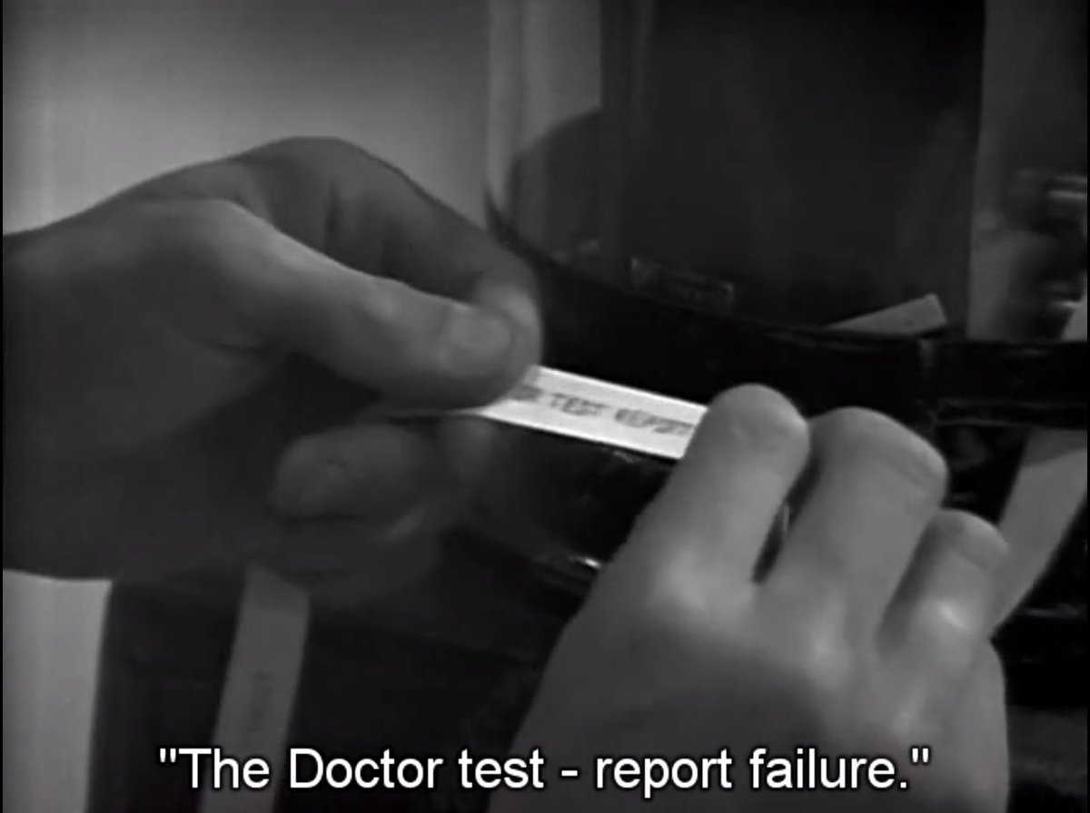 DWUDatabase's tweet photo. I like the mechanics of this story. When events happen first and are written they are history but when they are written first they are fiction. They conveniently forget that sometimes things written come true and they are predictions but never mind #DoctorWho #MindRobber https://t.co/nHaeFq35q1