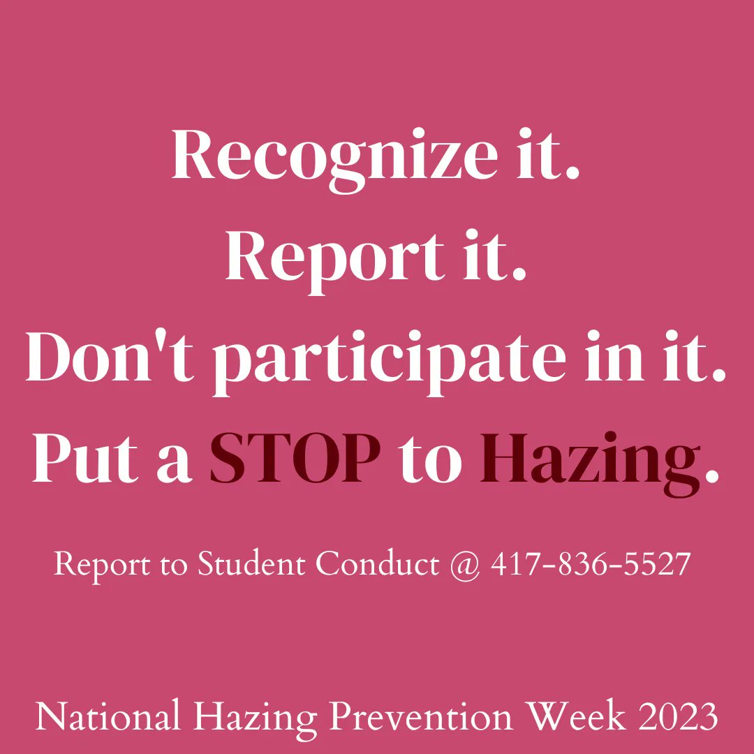 Missouri State University Student Conduct tweet media