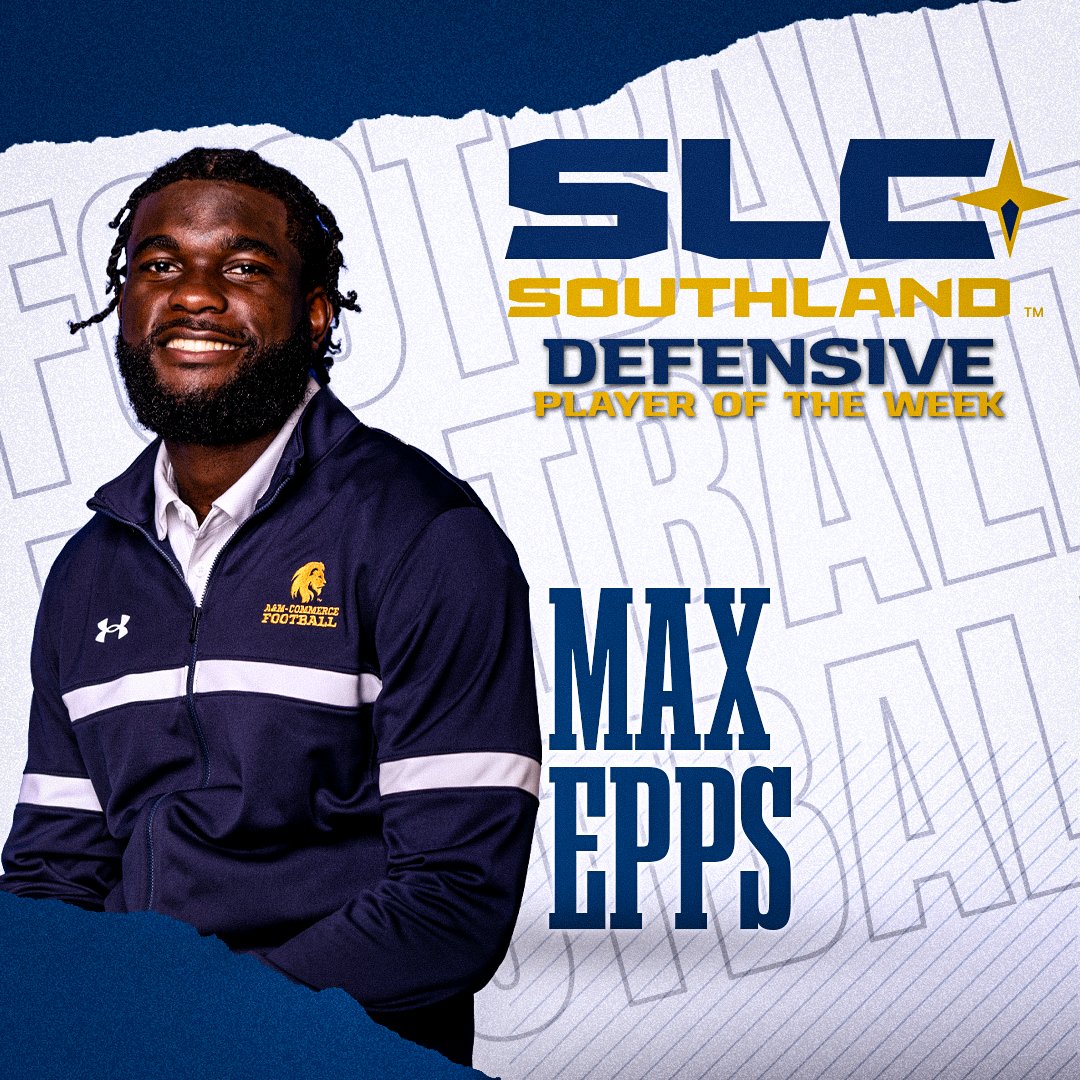 Max Epps is this week's @SouthlandSports Defensive Player of the Week! #GoLions 📰: lionathletics.com/news/2023/9/25…