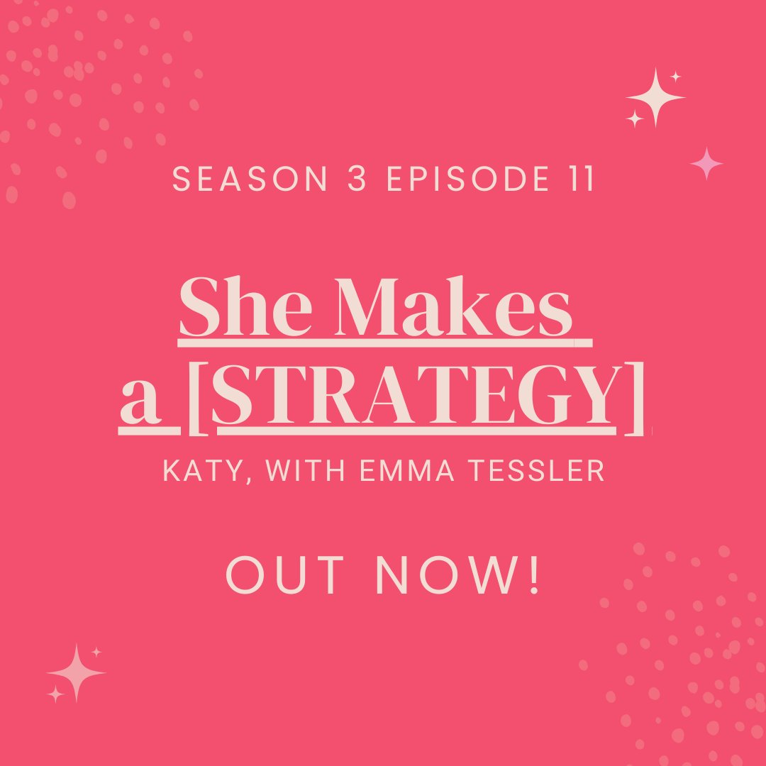 shemakes_pod's tweet photo. In our latest episode of She Makes, we dive deep into the world of social media strategy with the incredible Emma Tessler.

Tune in now to discover the secrets behind building a strong brand without relying solely on going viral. Y

#marketingmatters #makersgonnamake #shemakes https://t.co/l7RQwHremG